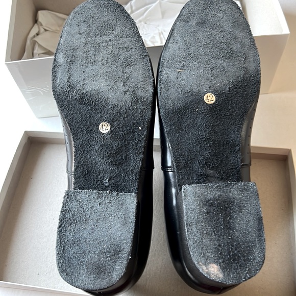 Man dancing leather shoes, black color, European size 42 (US 9) - Picture 3 of 5